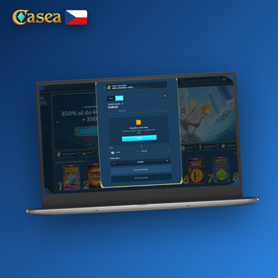 Bankovní převod jako bezpečná metoda výběru vyšších částek v Casea Casino