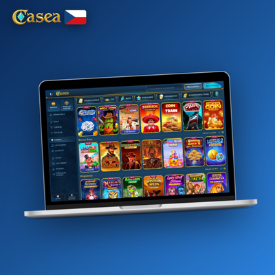 Mobilní pokladna Casea Casino dostupná v prohlížeči na smartphonu