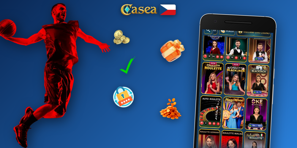 Mobilní verze Casea Casino na iPhonu a Androidu s dlaždicemi her