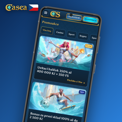 Pojištění sázky v Casea Casino — vrácení vkladu při prohře o jediný tip na tiketu