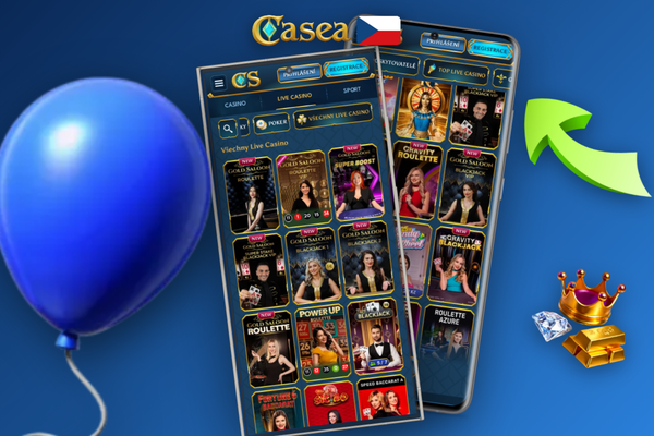 Živé kasino Casea Casino s dealerkou u stolu rulety v profesionálním studiu